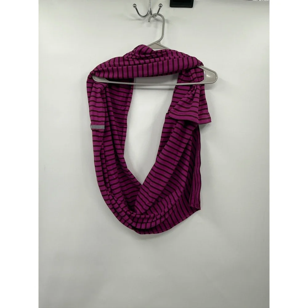 LULULEMON ATHLETICA‎ Vinyasa scarf Rulu wrap Fuchsia Snap VGUC Infiniity
